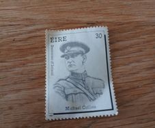 An Post 1990 Michael Collins stamp