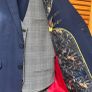 Men's Mark Darcy navy three piece suit Image 6
