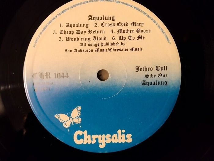 Jethro Tull ''Aqualung'' Lp.UK original press, mid 70's.Excellent cond.