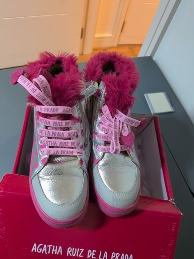 Agatha Ruiz De La Prada girls ankle boots