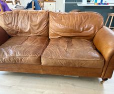 leather couch