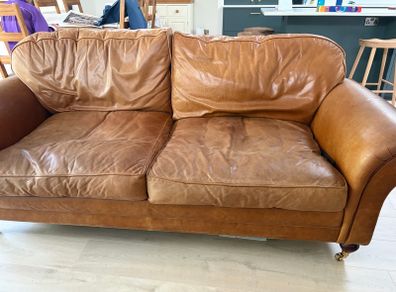 leather couch