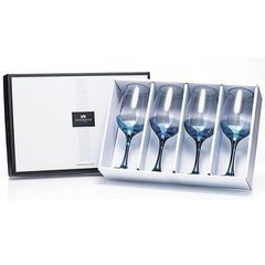Newgrange Living Ultra Violet Lustre Wine Glasses Set of 4
