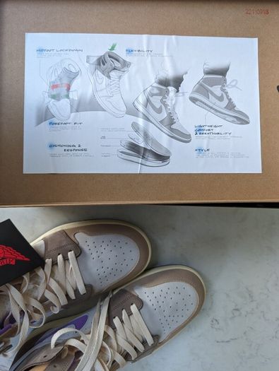 Air Jordan 1 Zoom CMFT 2 UK9.5