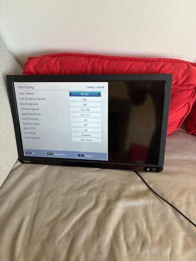 Toshiba TV with DVD Player