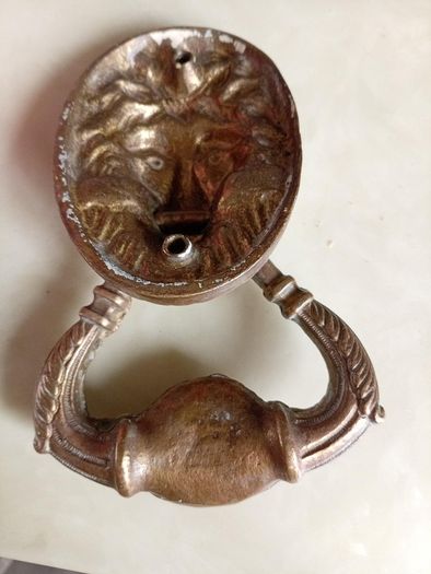 brass door knocker