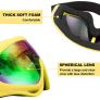 Ski Goggles, Motorcycle Goggles, 3 Pack Snowboard Snow Goggles for Men Women Adult Youth (FREE POSTAGE) Image 7