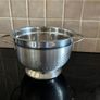 Large Stainless Steel Colander Image 3