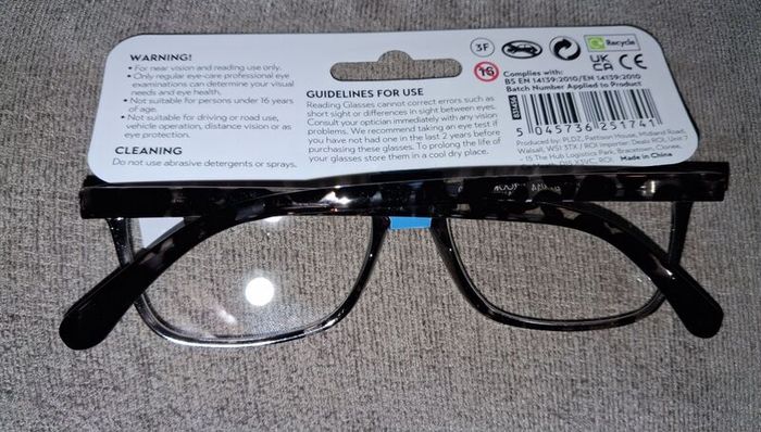 Clearance - Only 1 Euro Each - Brand New Reading Glasses