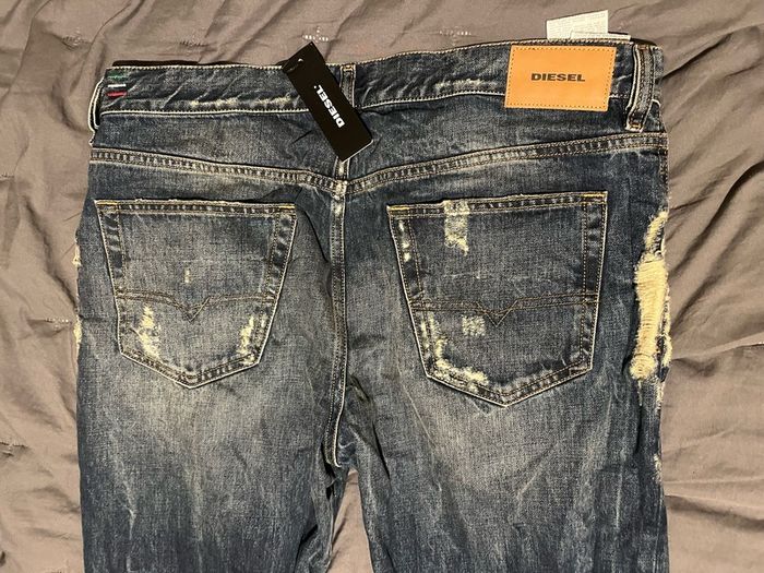 Diesel Mharky Slim Skinny Cropped Jeans Size W 36/32  brand new with tag made in Italy