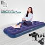 NEW SALE | Cube Single Airbed, Air Bed with Pump | Single Air Bed, Air Mattress, Inflatable Mattress, Single Blow Up Mattress, Camping Mattress, Blow Up Bed, Airbed, Air Bed Single Adult & Kids, AC Pump Image 2
