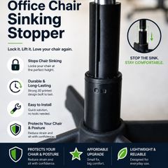 Does your office chair keep sinking??