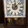 Antique Working 1870's Mahogany Cottage Mantel Shelf Clock 8" x 3,4" H-12" (works well) Image 9