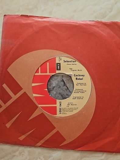Cockney Rebel 7" - Sebastian