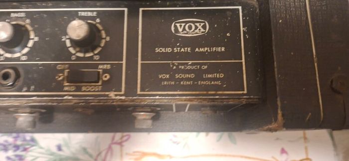 Rare Vox Supreme Amp Head