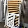 Solid wood White Single Bed FRAME (mattress size 90x190cm) Image 8