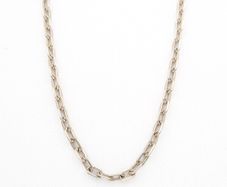 Vintage Signed 925 Sterling Silver Anchor Link Chain, Full British Hallmarks 1977