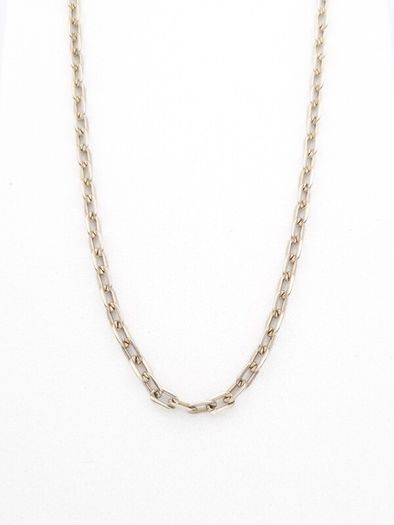 Vintage Signed 925 Sterling Silver Anchor Link Chain, Full British Hallmarks 1977
