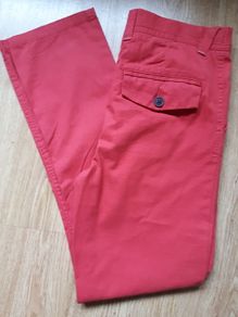 Red Trousers.  Age 10-11