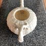 Belleek First Black Mark Teapot Coral Handle Pristine Base Image 3