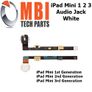 iPad Mini 1 2 3 Replacement Headphone 3.5mm Audio Jack Flex Cable White 2nd 3rd Image 4