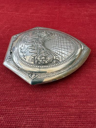 Vintage Silver Powder Compact