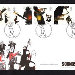 2006 Great Britain Integration through the Eyes of Young People - Sounds of Britain Commemorative Stamps First Day Cover (FDC)