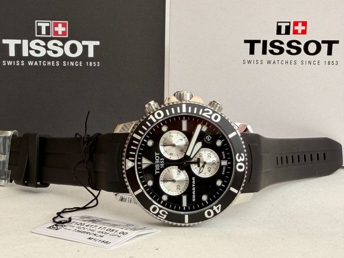 Tissot Seastar 1000 Chronograph T120.417.17.051.00 Quartz Watch