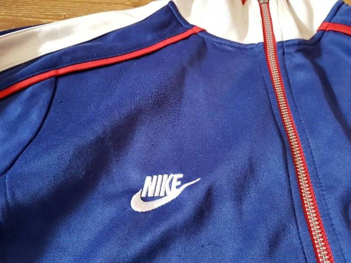Vintage Retro Nike Zipper Jumper Manchester United football soccer Size M