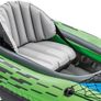 FREE EXPRESS SHIPPING Challenger Kayak, Man Inflatable Canoe with Aluminum Oars and Hand Pump Image 2