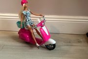 Barbie motorbike plus doll