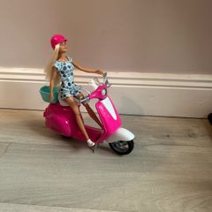 Barbie motorbike plus doll