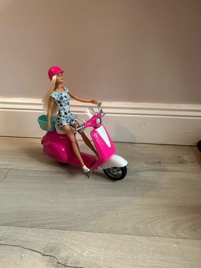 Barbie motorbike plus doll