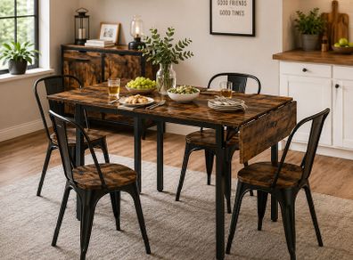 Dining Table for 4 People  foldable