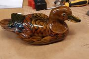 Duck ornament porcelain