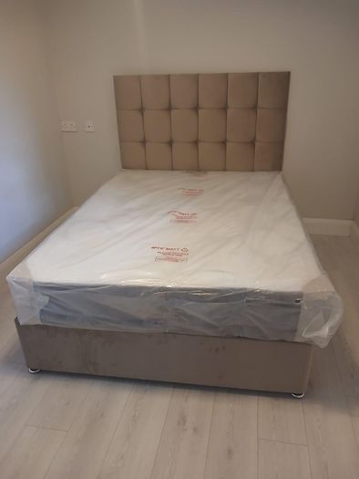 Brand New beds available in all sizes (images of beds delivered to our customers)