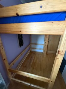 Flexa bed single semi high & high frames