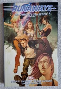 RUNAWAYS COMPLETE COLLECTION Volume 2 graphic novel. By Brian K Vaughan and Adrian Alphona. From Marvel Comics