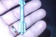 Vintage, Hasbro, GI JOE 1987 Cobra Pogo Ballistic Battle Ball Grey MISSILE- Part
