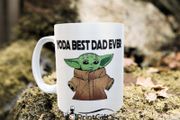 Father's Day Mug ( Yoda Best Dad Ever)