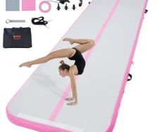 4 m Air Track Inflatable Training Tumbling Gymnastics Gym Mat with Pump