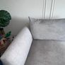 L-shape couch with footstool Image 3