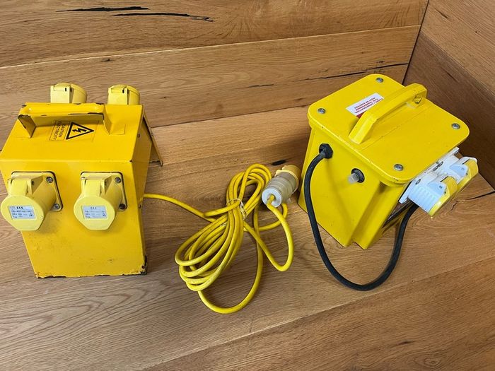 110v transformer and splitter box