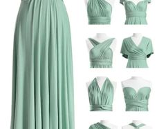 Bridemaids 6 Multiway/Infinity dresses