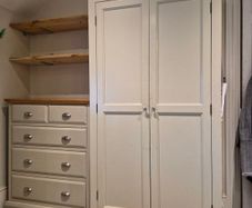 wardrobe and chest of Drawers nursery set