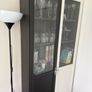 Black and white door cabinet Image 2
