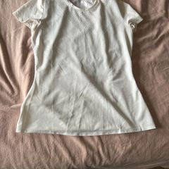 womens tshirt white addidas size 10-12