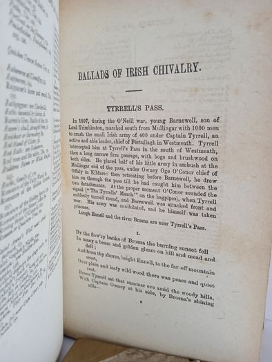 Ballads of Irish Chivalry by Robert Dwyer Joyce. Edited by P. W. Joyce (PT230)