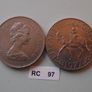 Great Britain. 2 coins@25 New Pence (1972&1977) Image 3