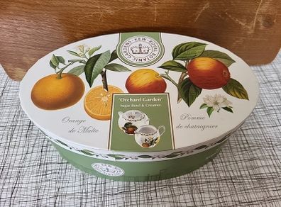Kew Royal Botanic Gardens Sugar Bowl And Creamer Set "pear" Unused In Original Packaging, Box Immaculate
